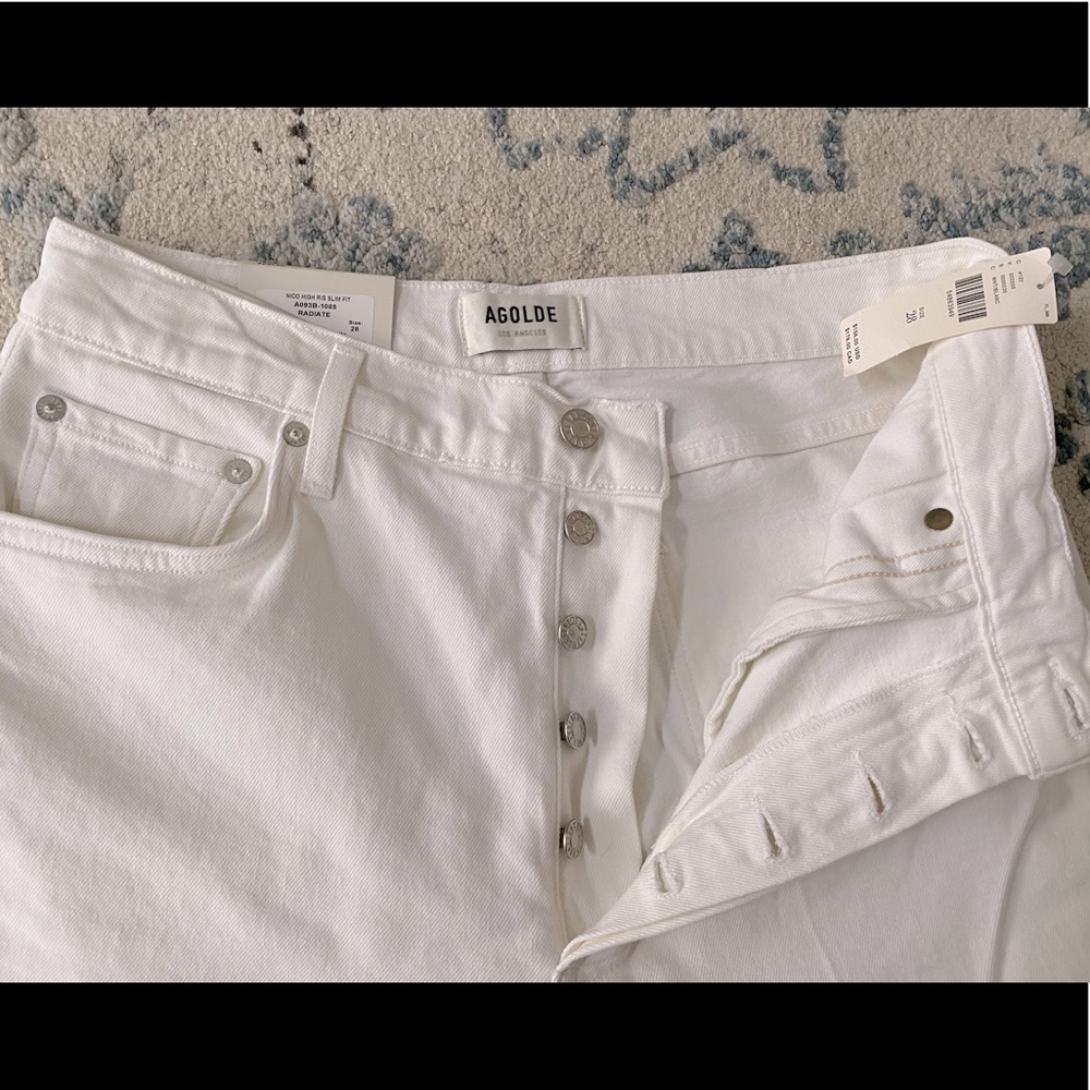 AGOLDE NICO High Rise Slim Fit in Radiate